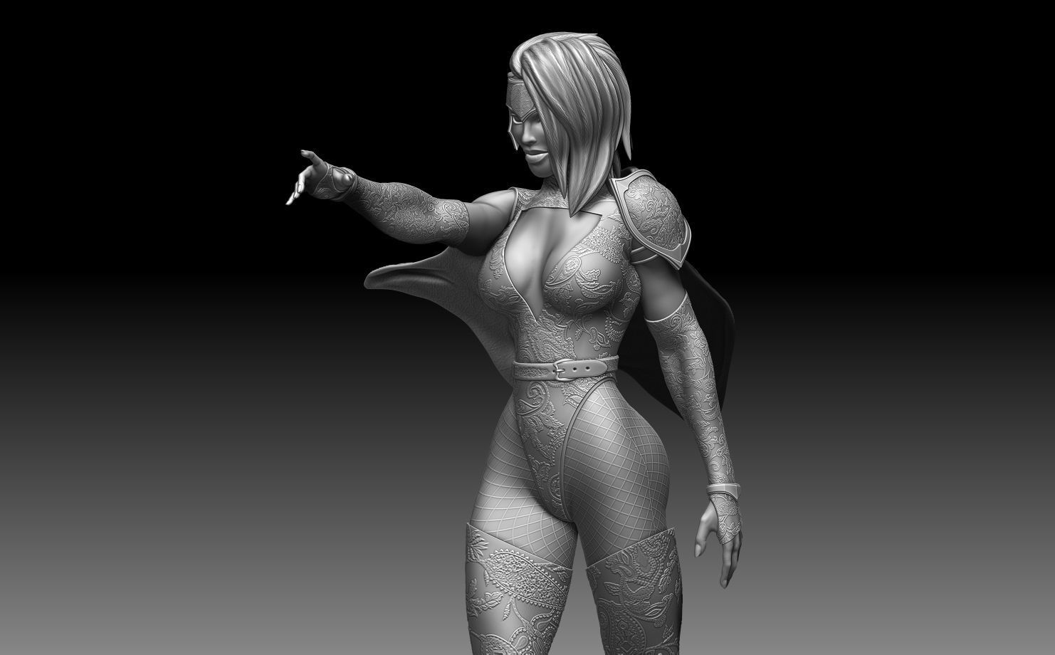 Wild CATs All 6 figurines 3D print model_14