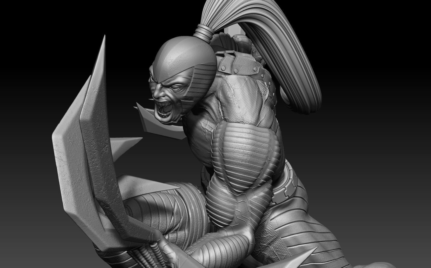 Wild CATs All 6 figurines 3D print model_17