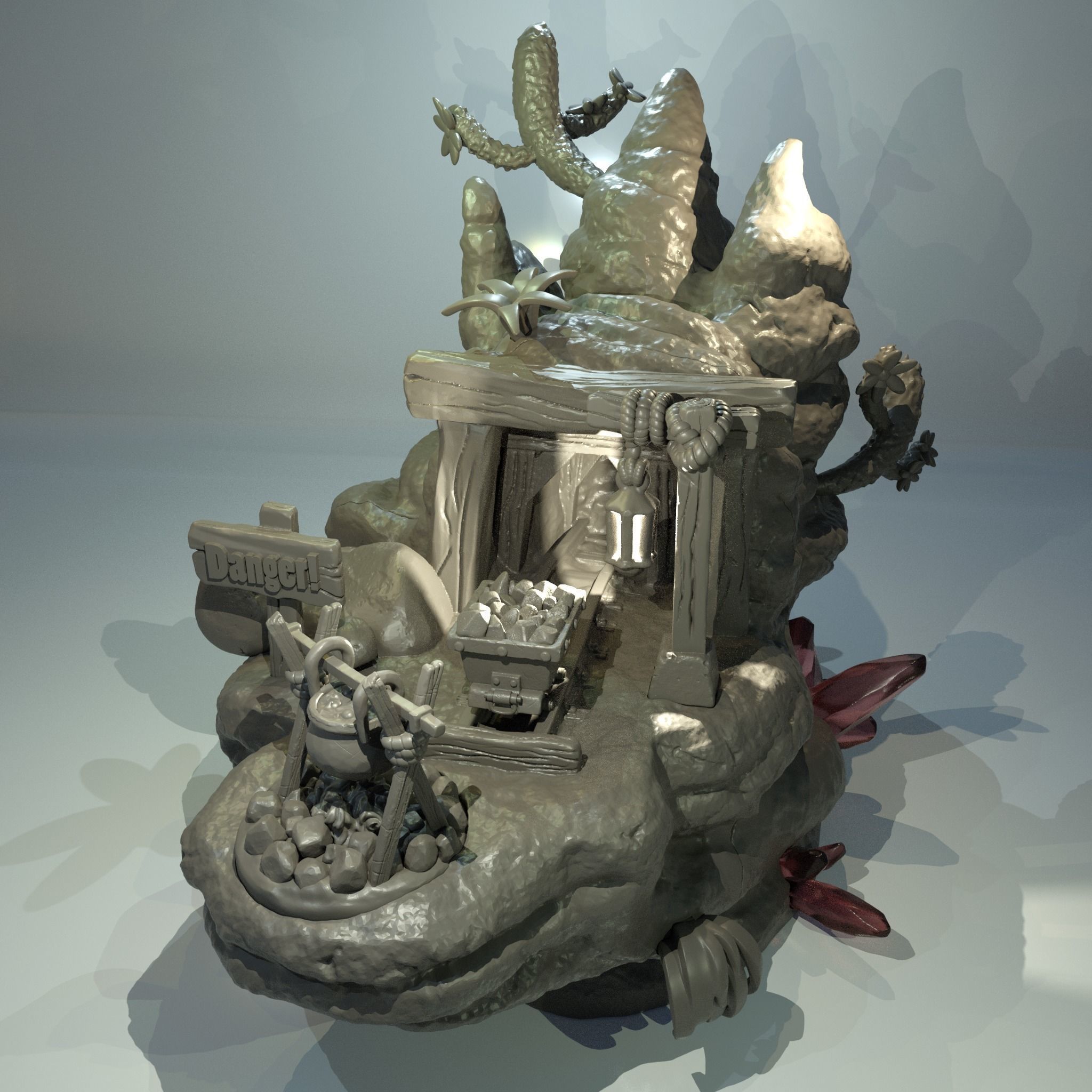 Your Mine  3D print model_1