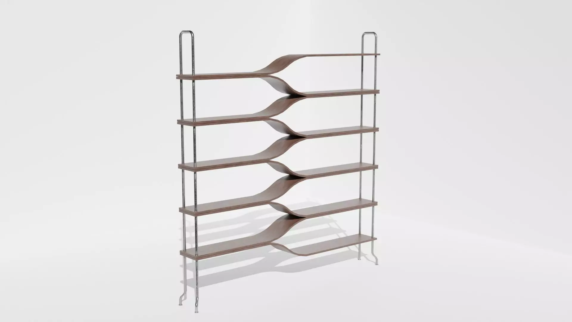 Shelf Free low-poly 3D model_0