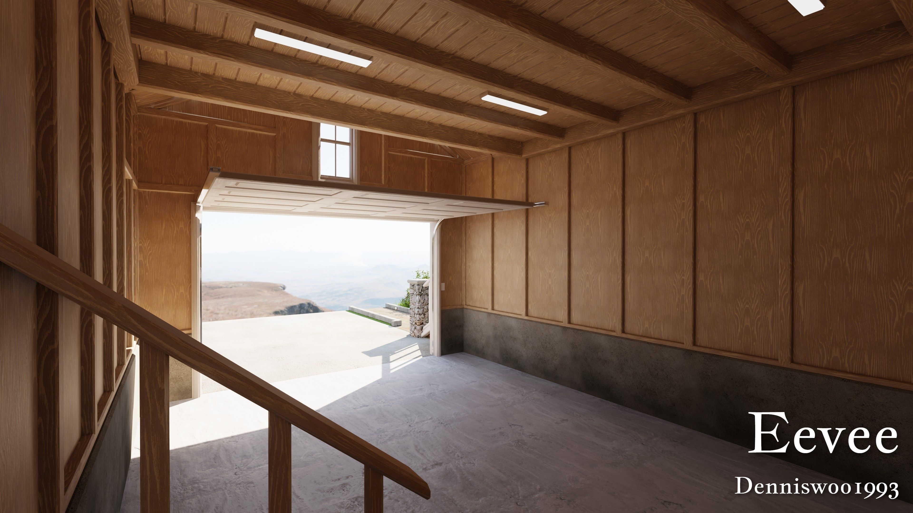 Modular Classic Style American House 16 Low-poly 3D model_34