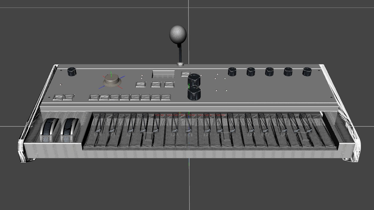 KORG microKORG 3D model_4