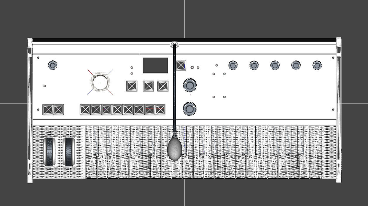 KORG microKORG 3D model_5