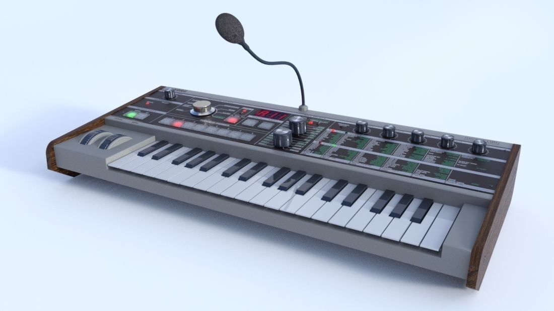 KORG microKORG 3D model_2