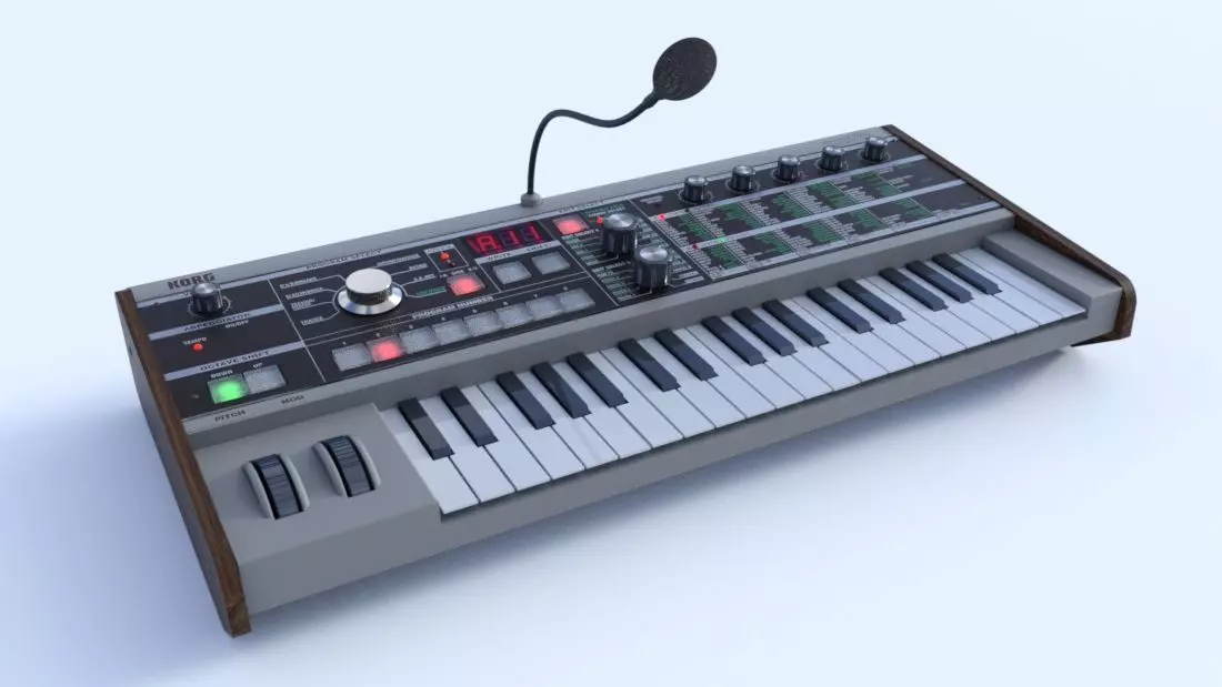 KORG microKORG 3D model_0