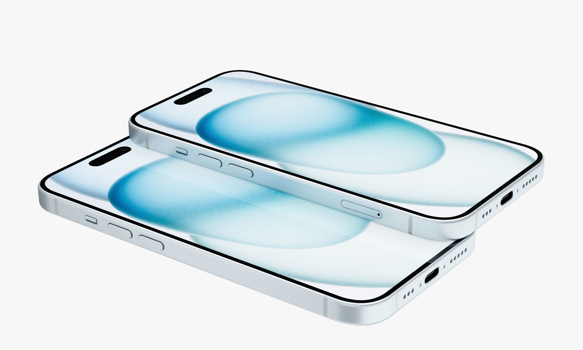 Apple iPhone 15 all colors 3D model_13