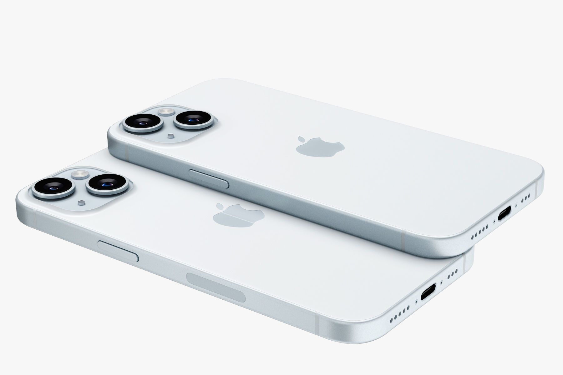 Apple iPhone 15 all colors 3D model_29