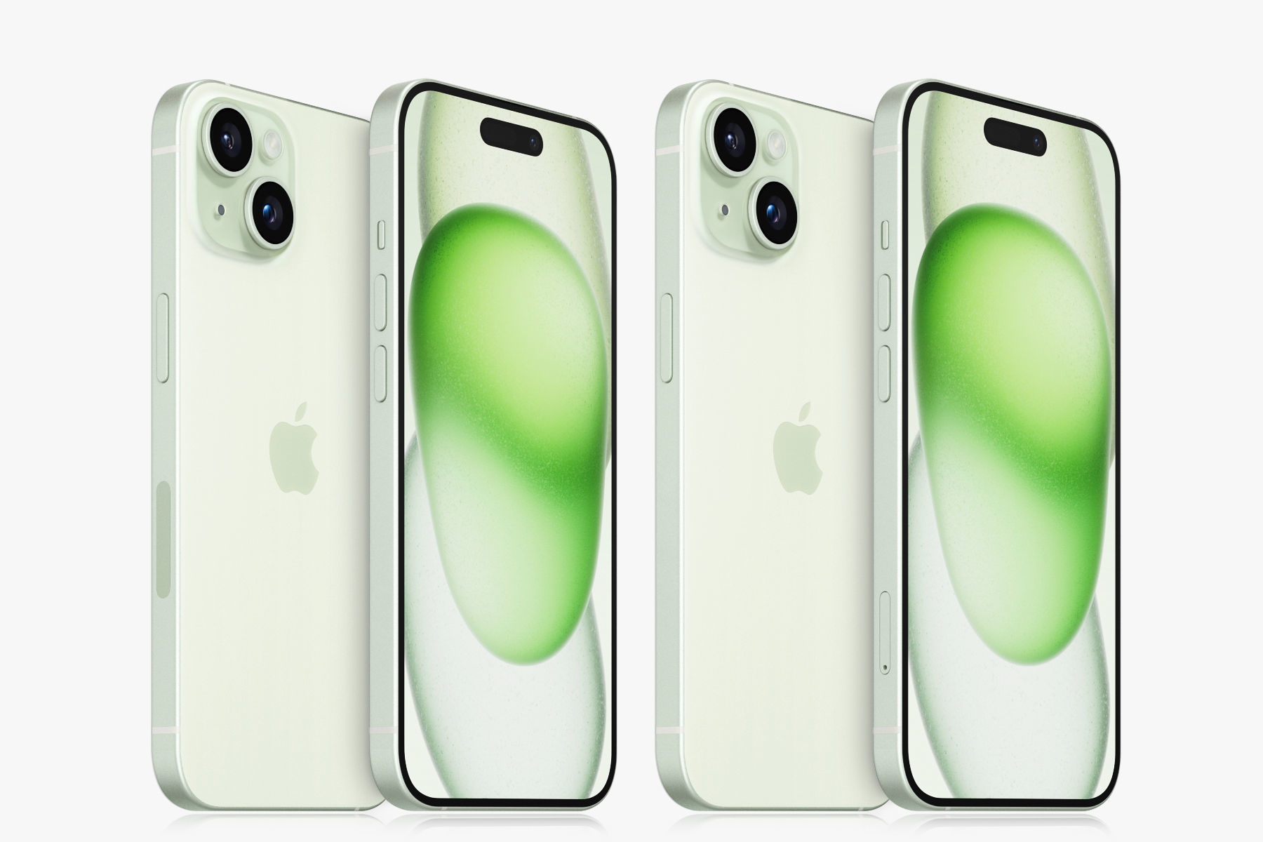 Apple iPhone 15 all colors 3D model_4
