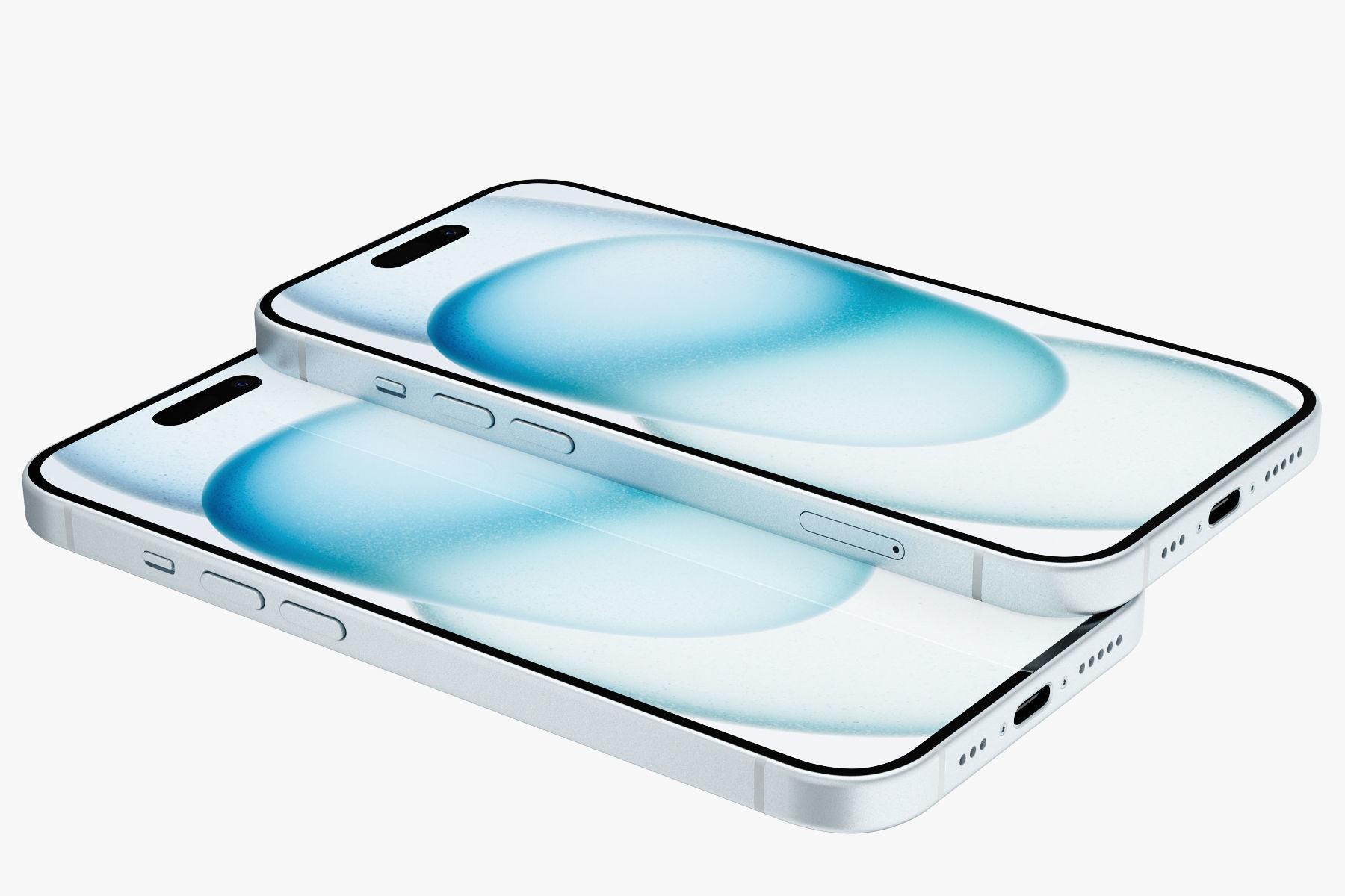 Apple iPhone 15 all colors 3D model_30