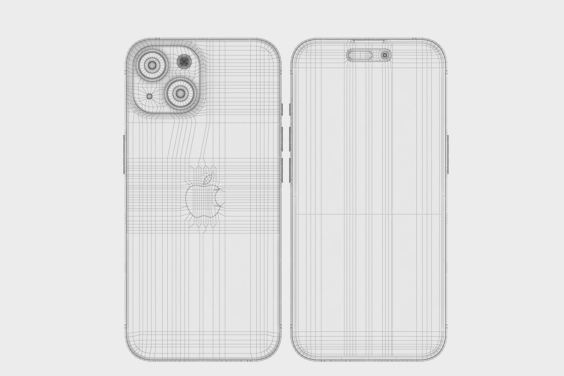 Apple iPhone 15 all colors 3D model_20