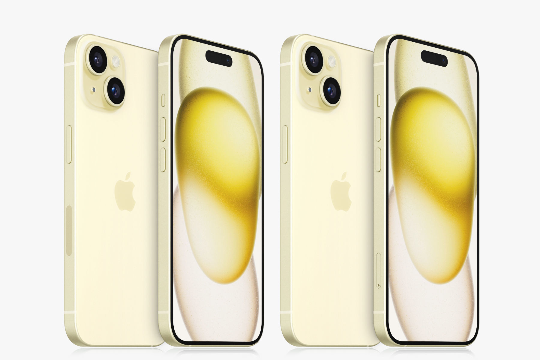 Apple iPhone 15 all colors 3D model_6
