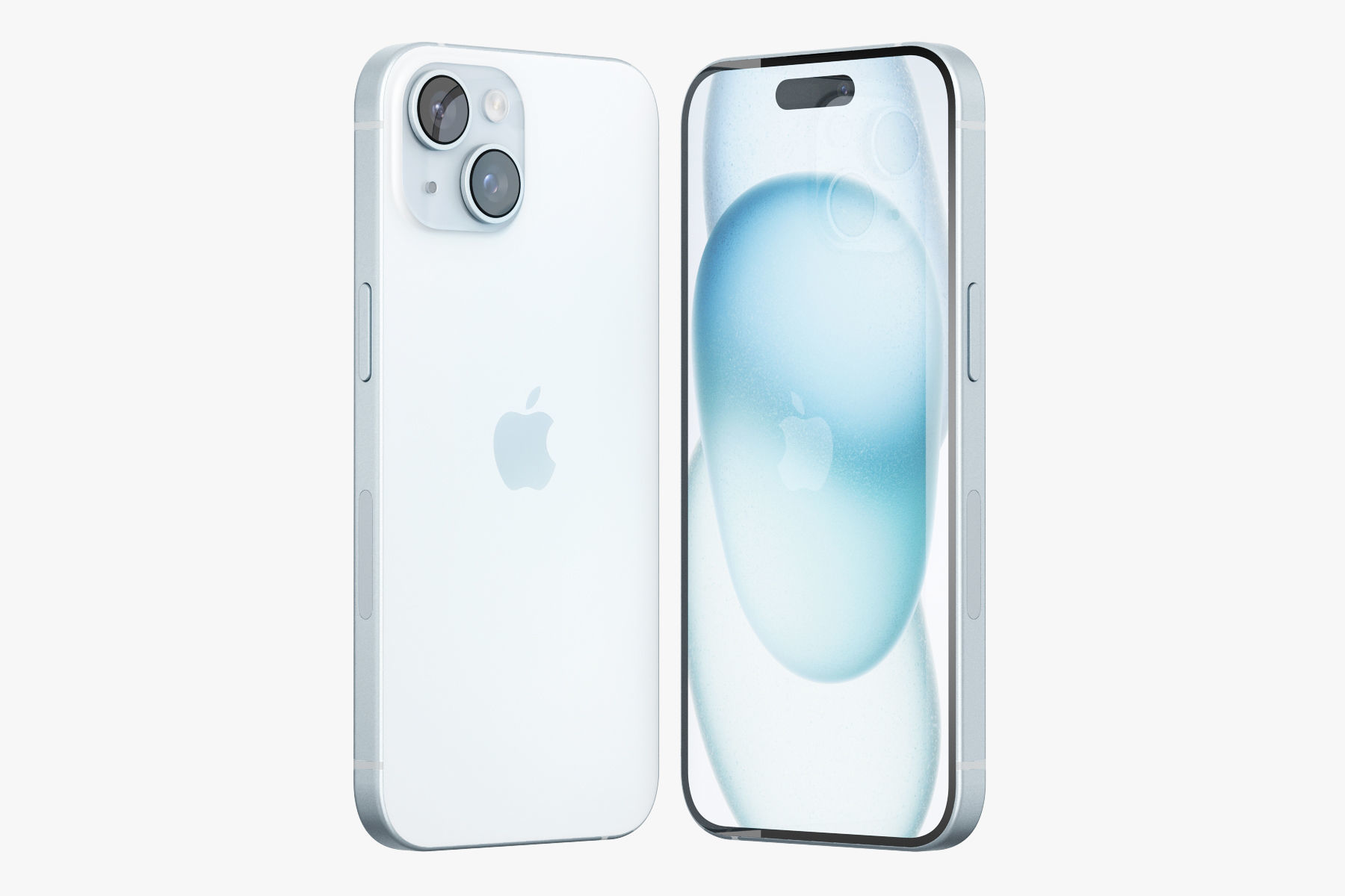 Apple iPhone 15 all colors 3D model_9