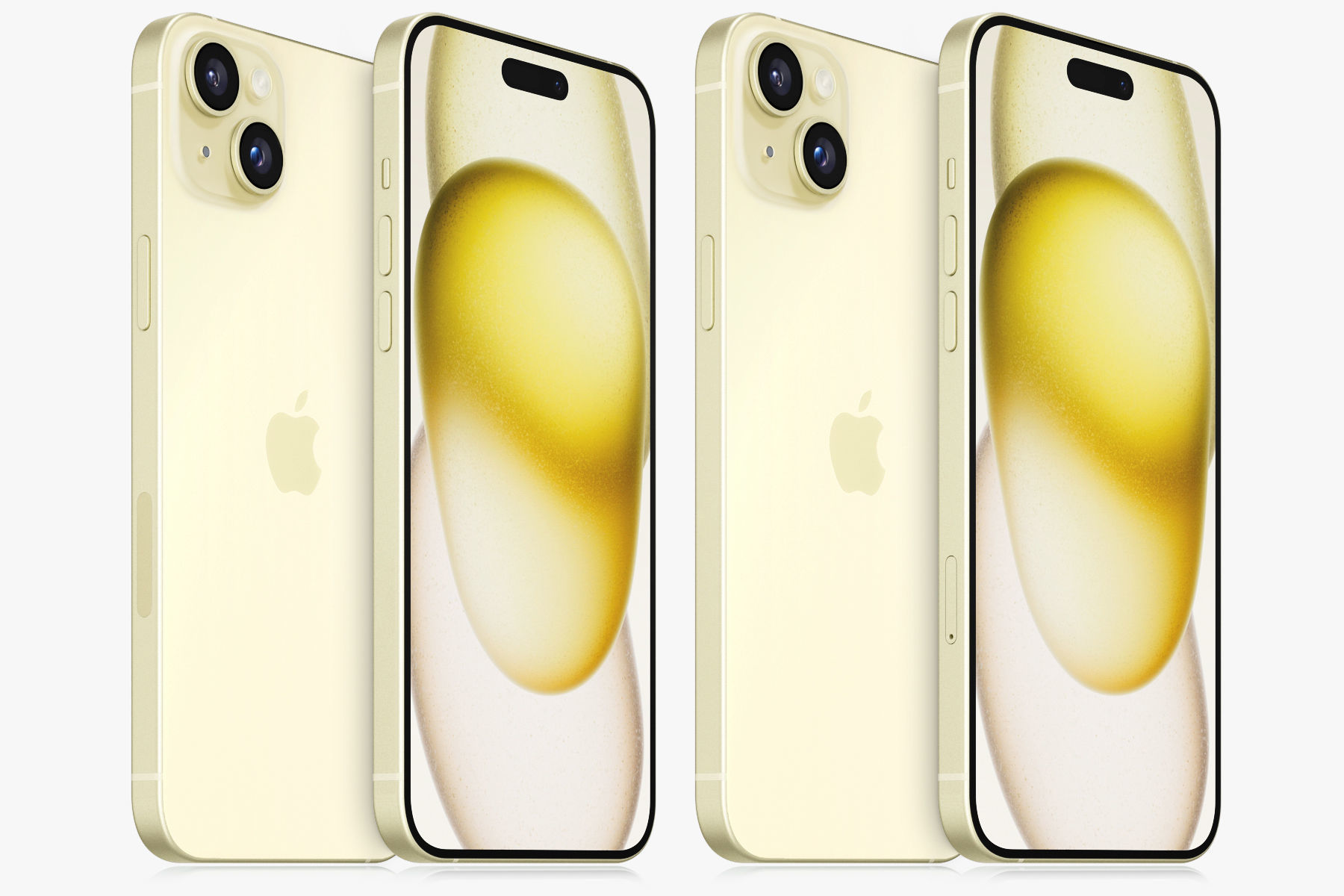 Apple iPhone 15 plus all colors 3D model_7
