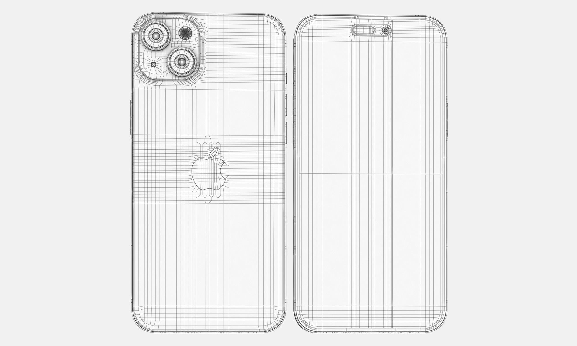 Apple iPhone 15 plus all colors 3D model_24