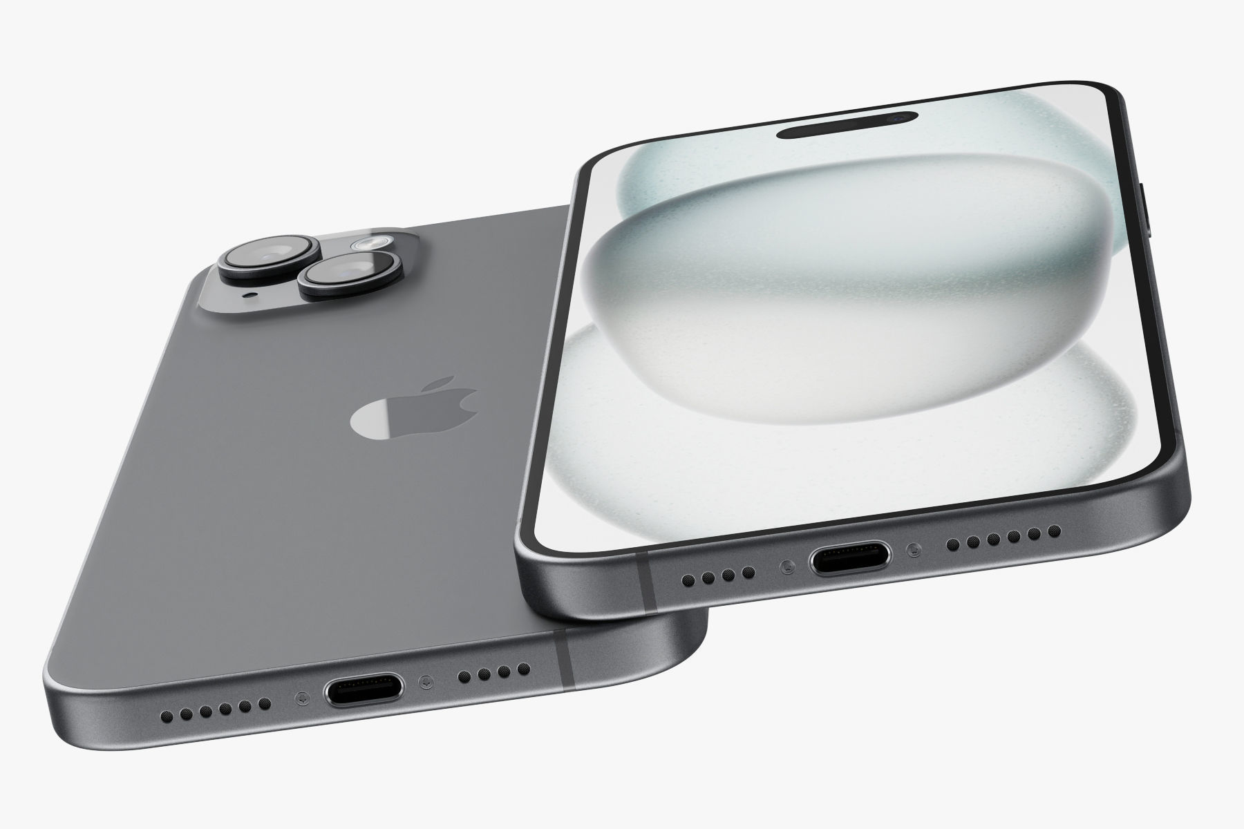 Apple iPhone 15 plus all colors 3D model_27