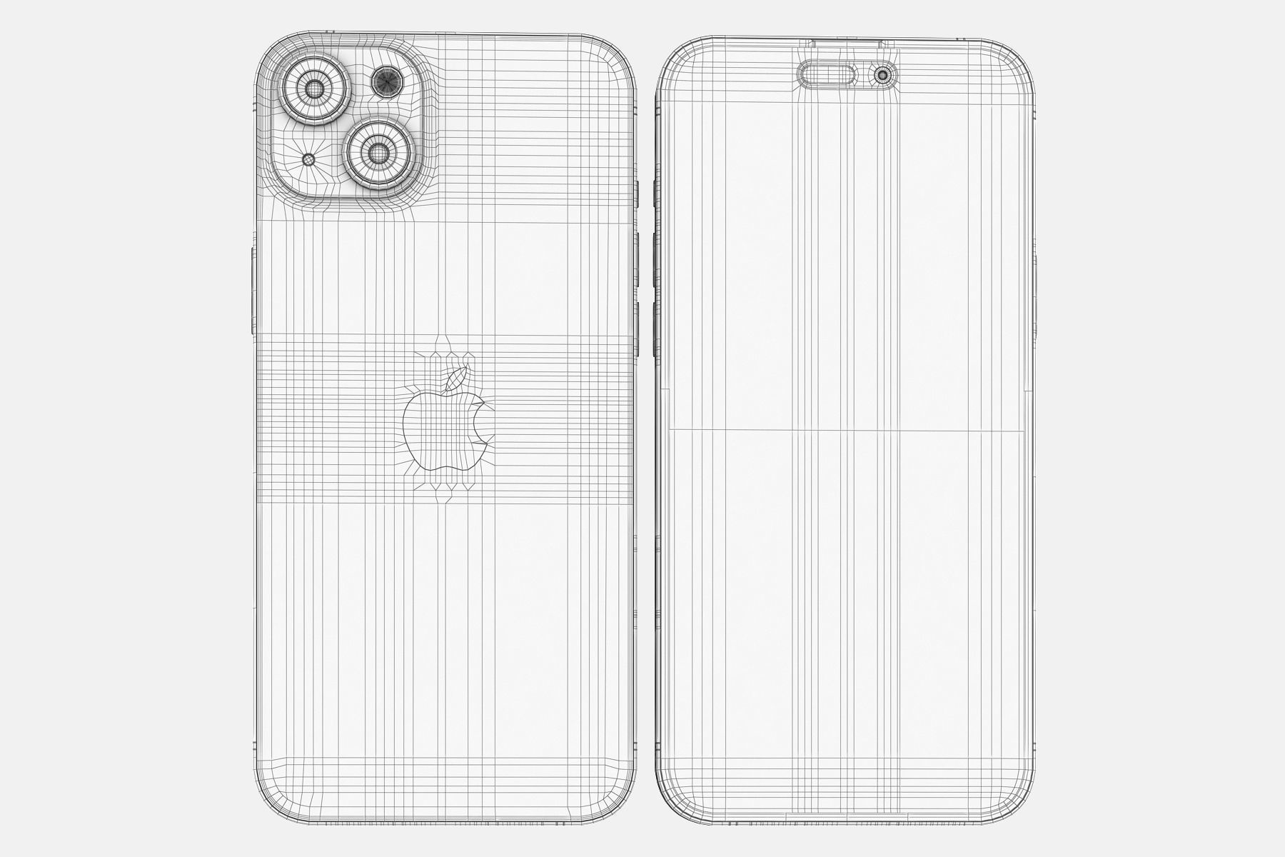 Apple iPhone 15 plus all colors 3D model_20