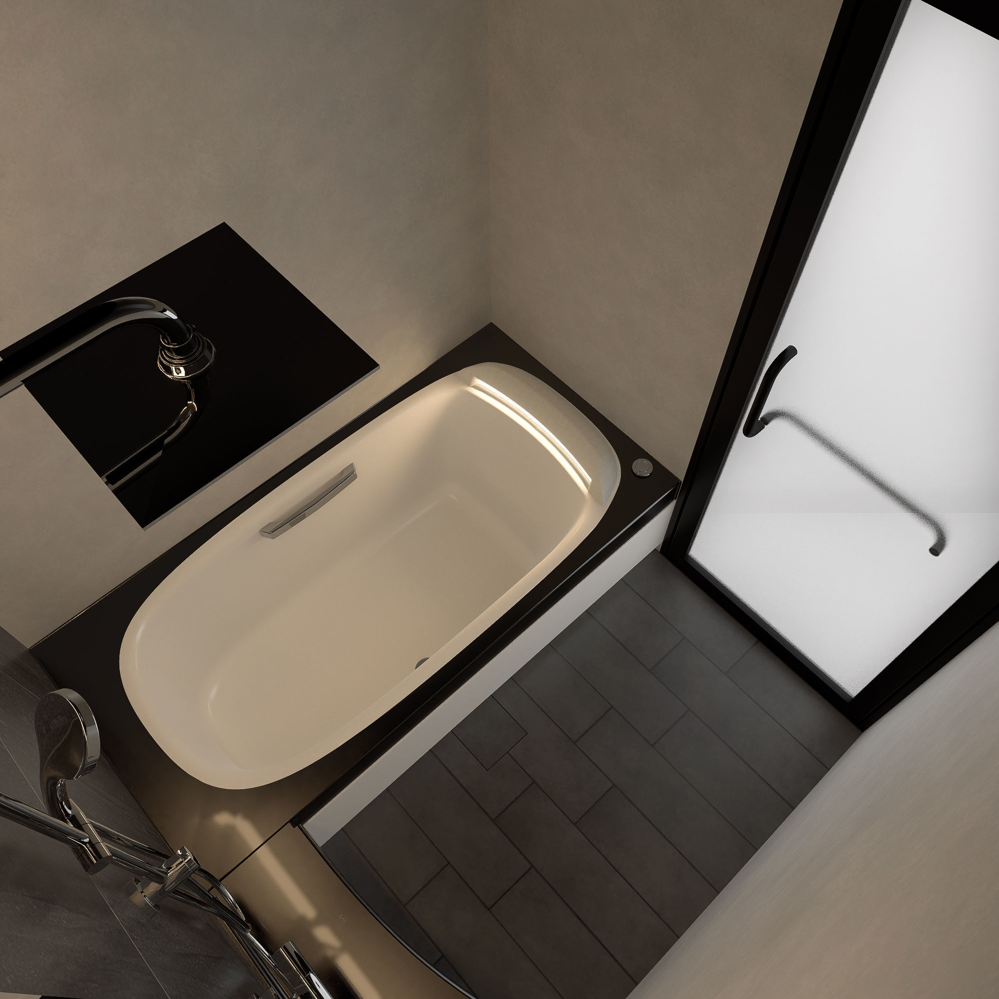 LIXIL SPAGE 1616 Japanese Unit Bath  3D model_5