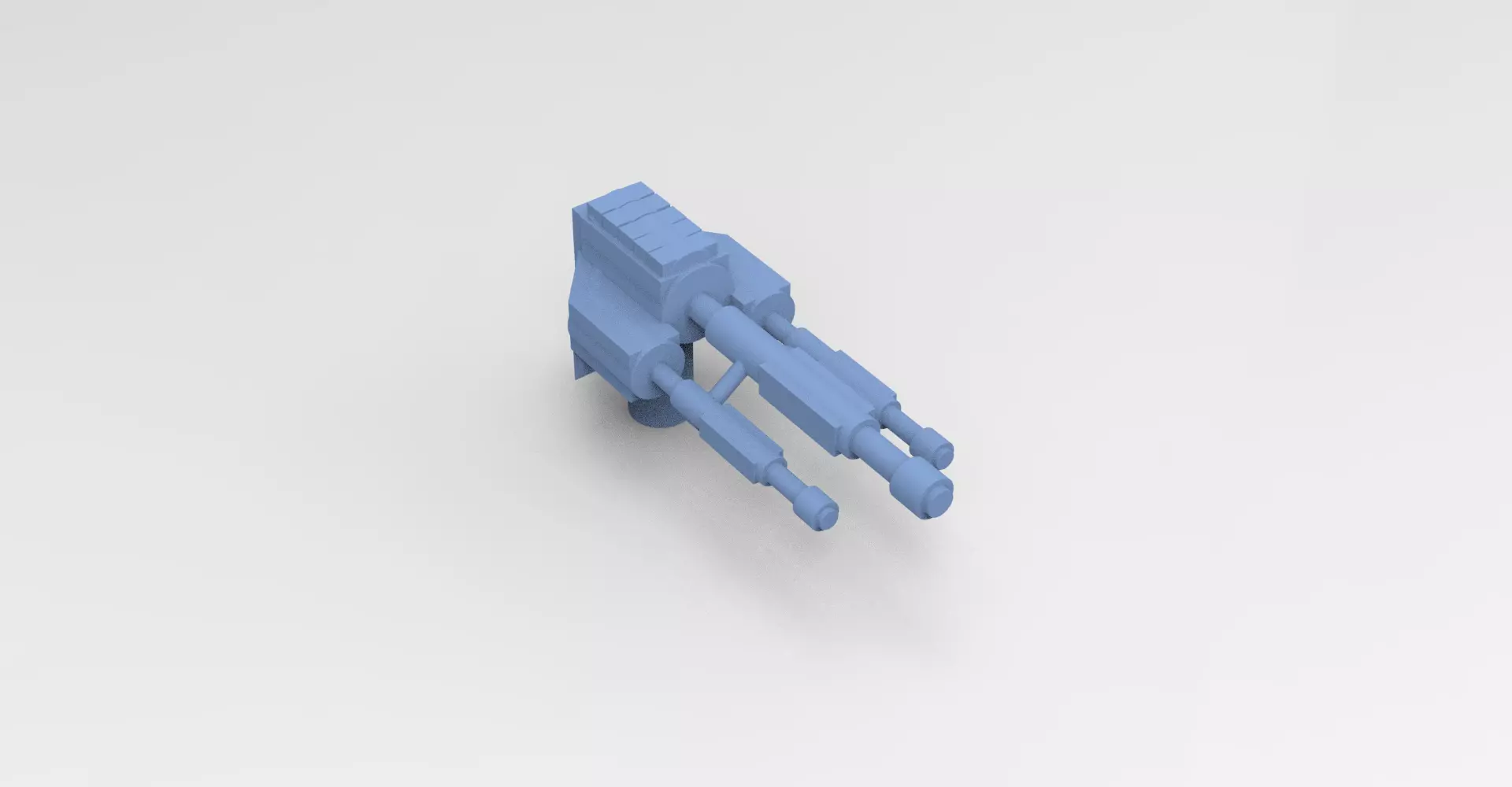 Nordor sci fi model turret 3D model_0