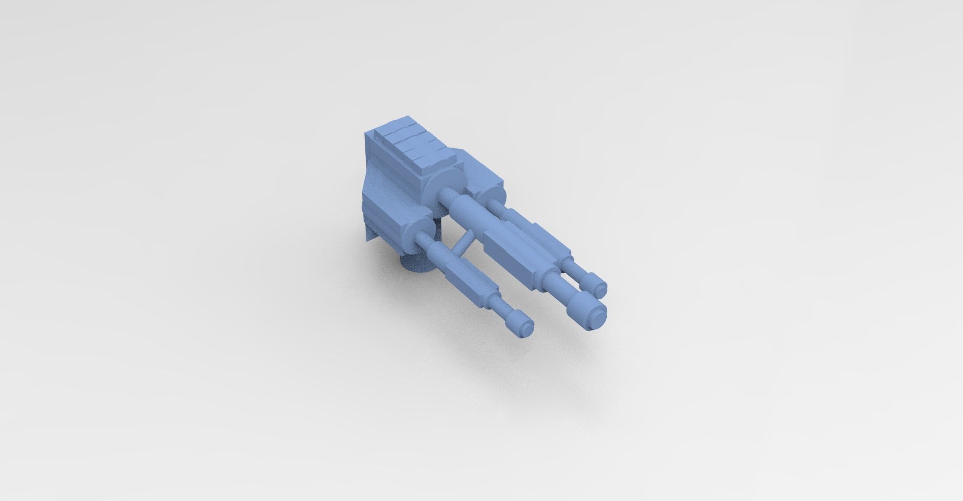 Nordor sci fi model turret 3D model_1