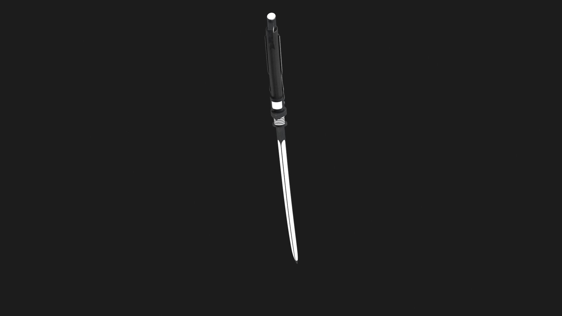 Fantasy Sci-Fi Sword v3 Low-poly 3D model_14