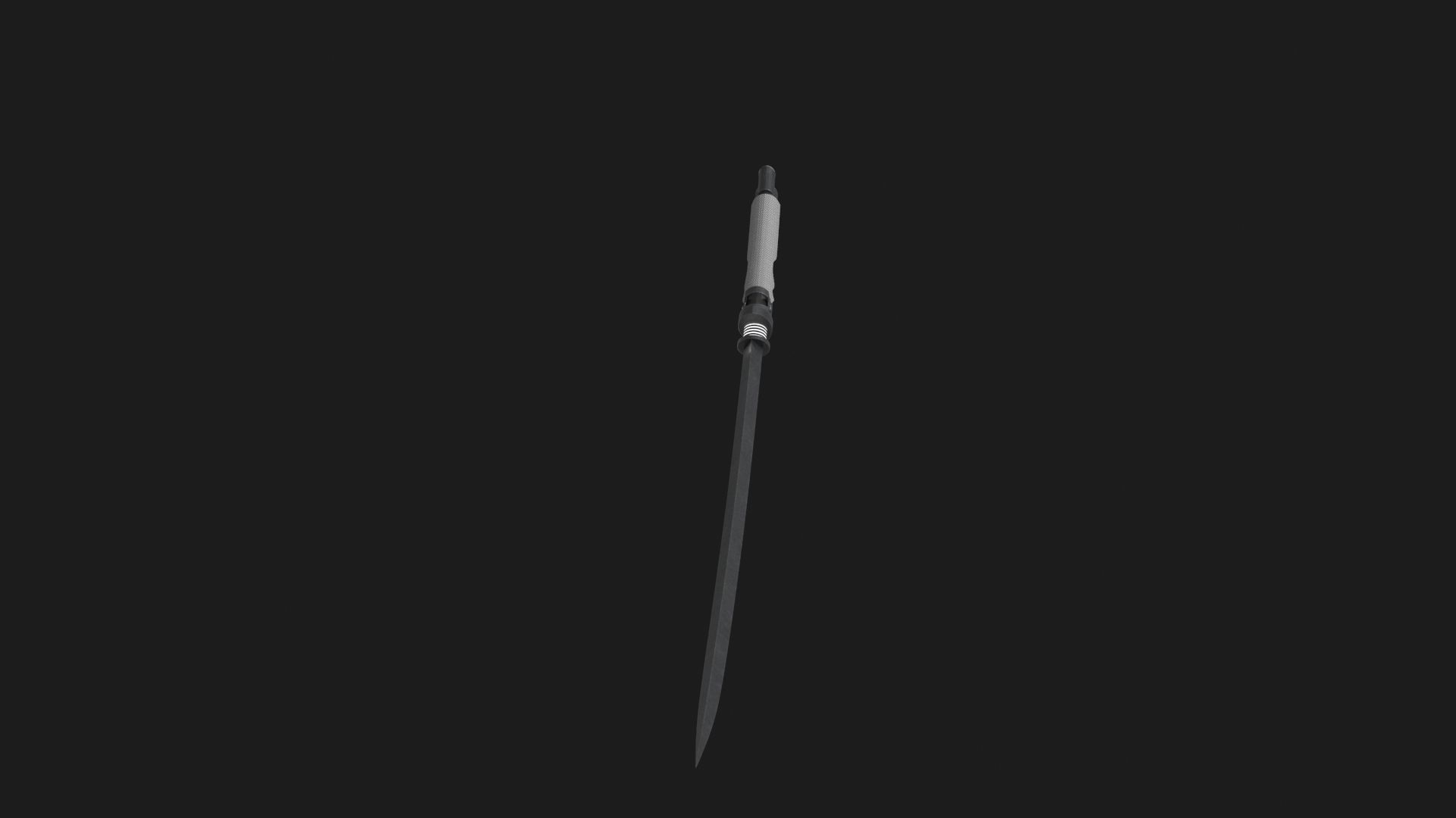 Fantasy Sci-Fi Sword v3 Low-poly 3D model_10