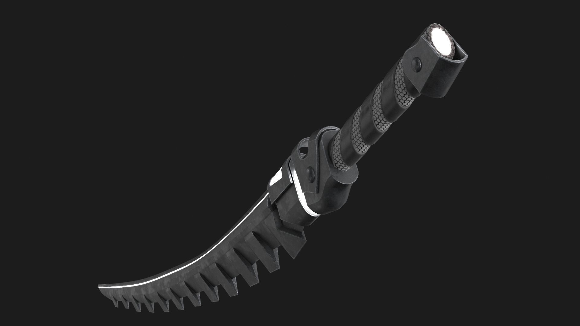 Fantasy Sci-Fi Sword set of 3 3D Model Collection_12