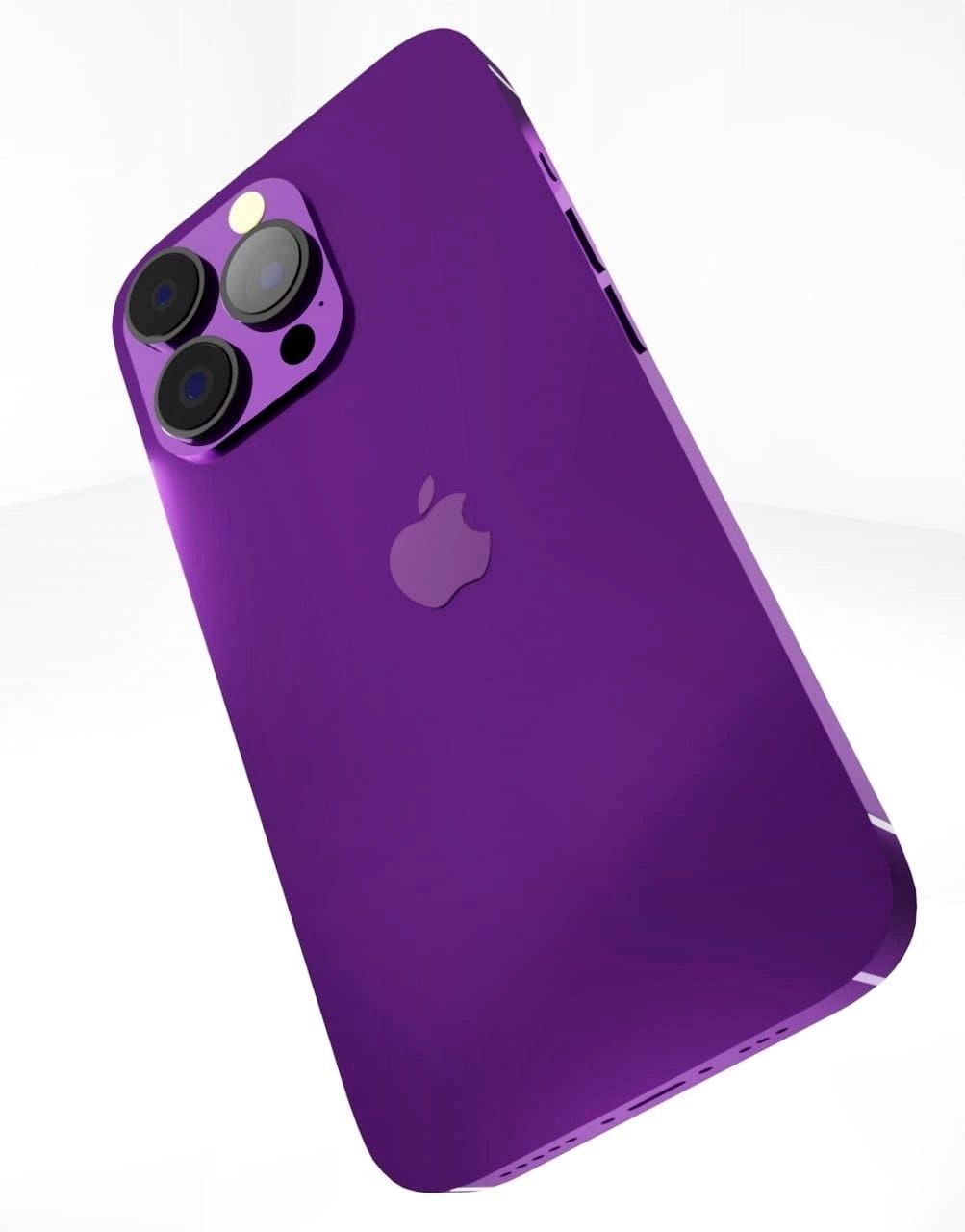 Iphone 14 pro Low-poly 3D model_4
