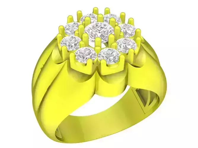 6975 Fashion Diamond Women Ring