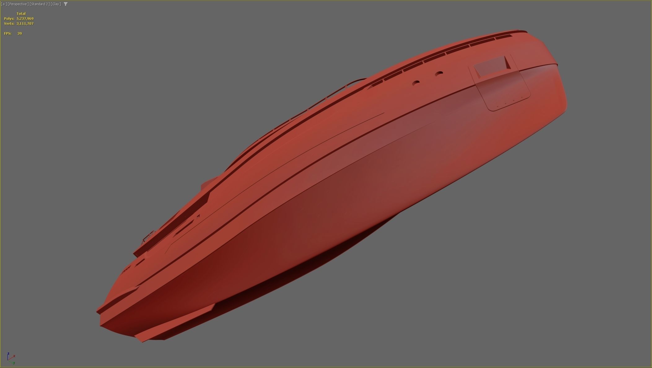 40M Superyacht 3D model_18