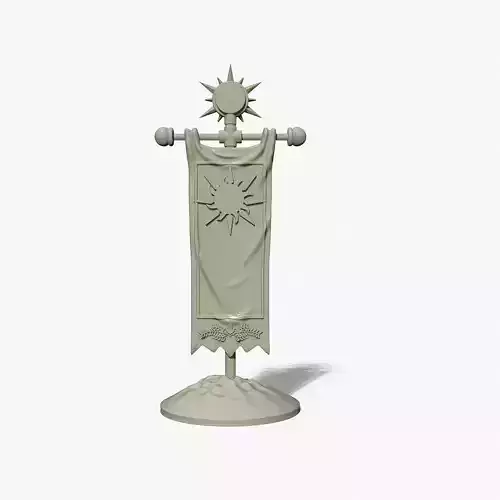 board game banner 3D print model