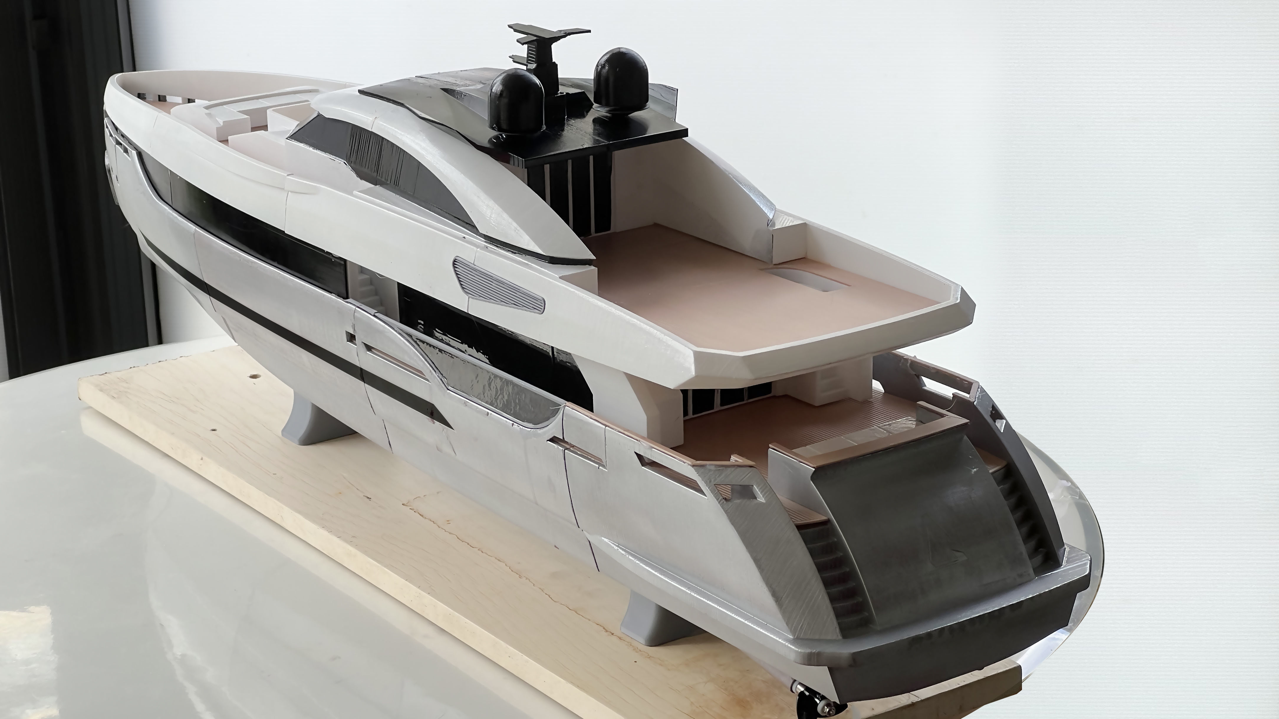 RC Superyacht 3D print model_3