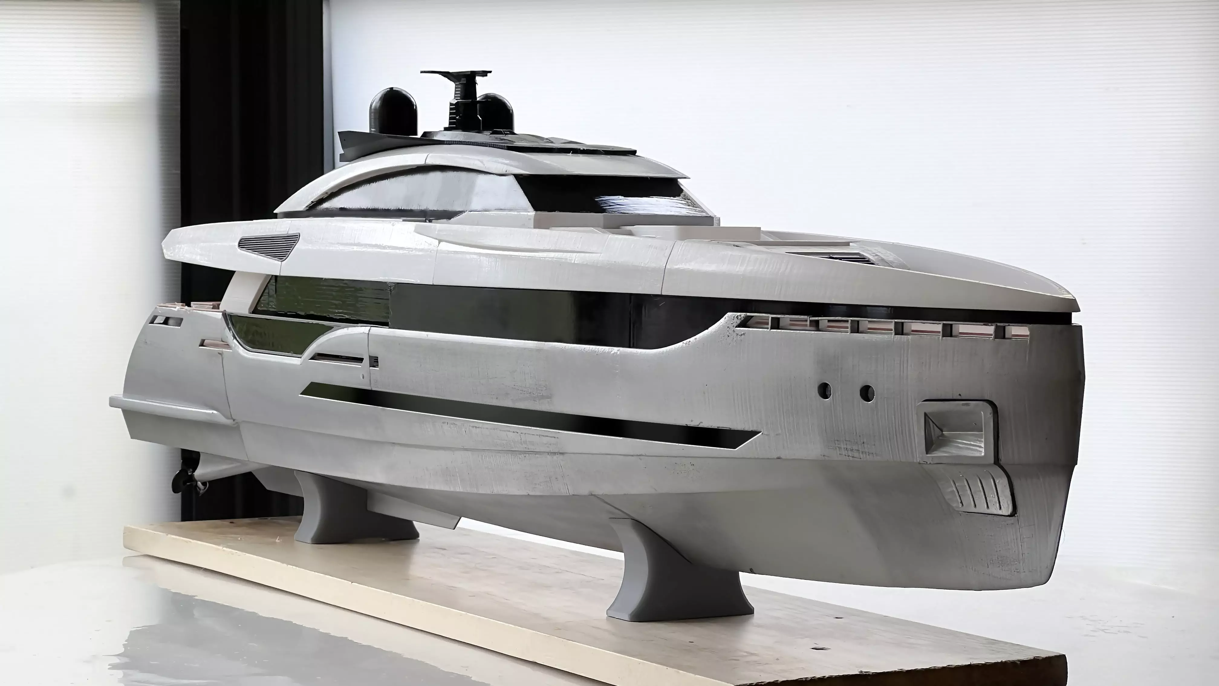RC Superyacht 3D print model_0