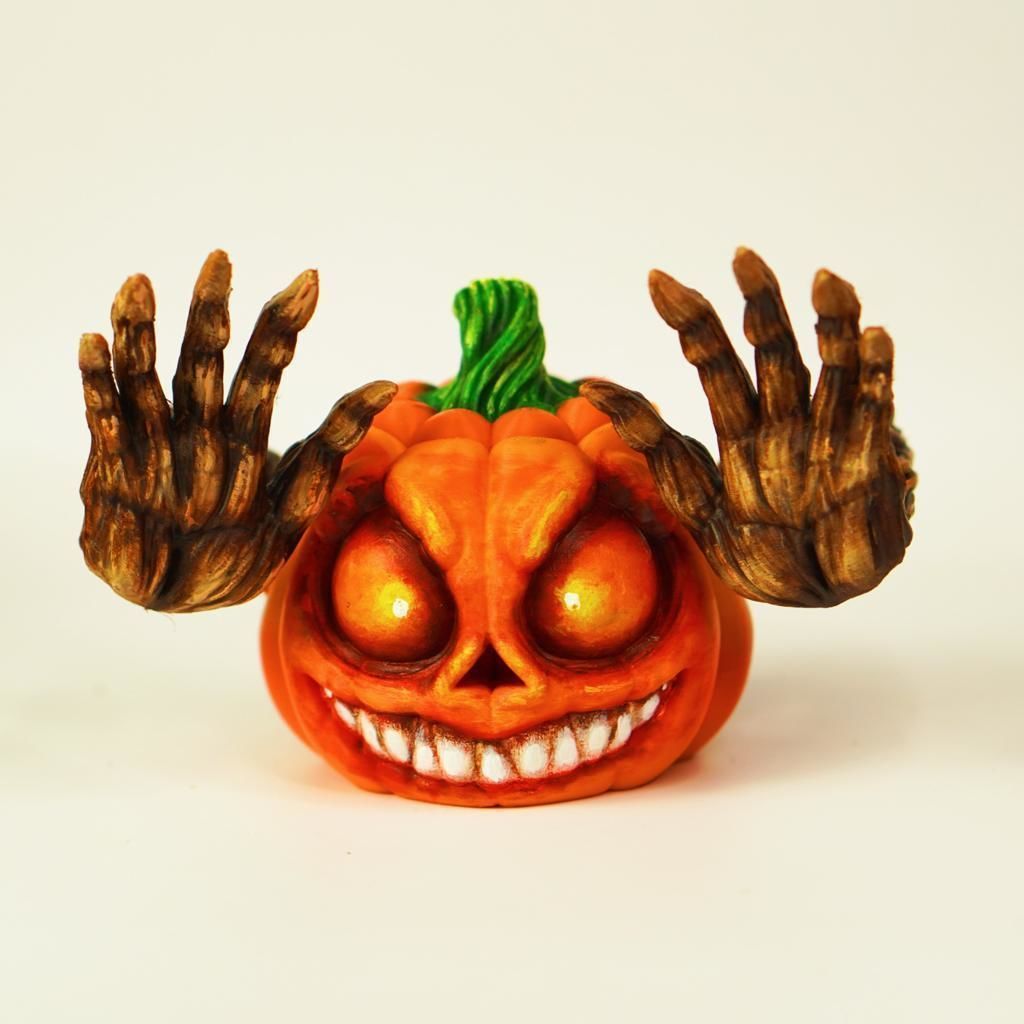 HAUNTED PUMPKIN 3D print model_1