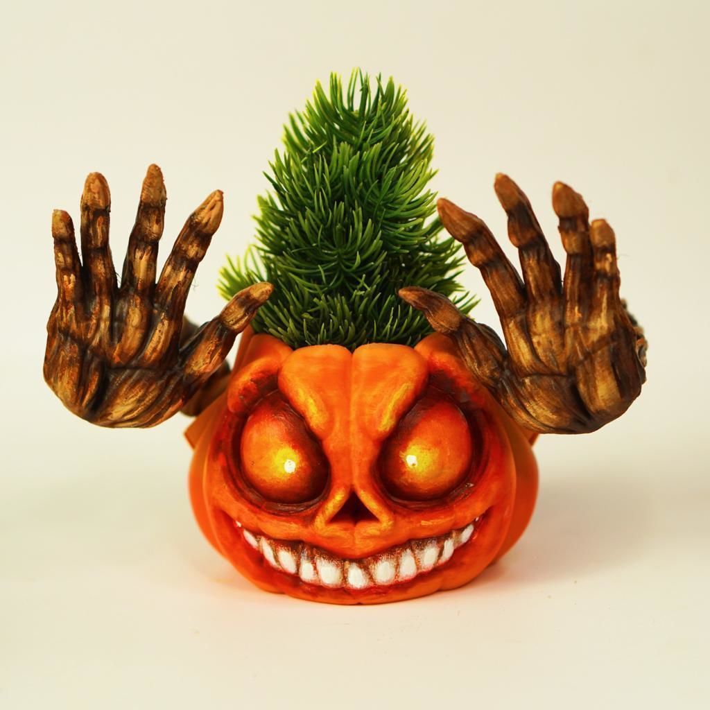 HAUNTED PUMPKIN 3D print model_3
