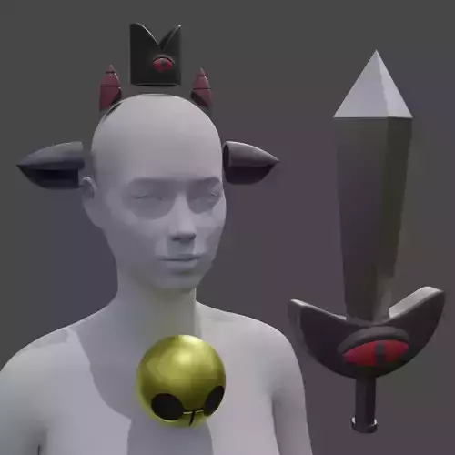 cult of the lamb cosplay 3D print model cult of the lamb cosplay 3D print model