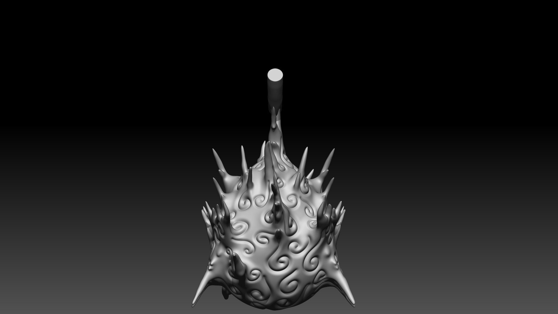 Goro Goro no Mi One Piece Devil Fruit 3D print model_2