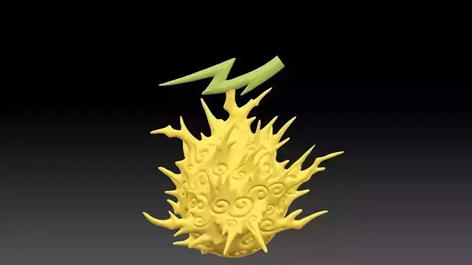 Goro Goro no Mi One Piece Devil Fruit 3D print model
