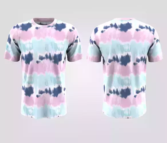 Men Tie-Dye Tee