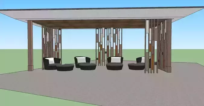 Pergola 3D Models 3D model