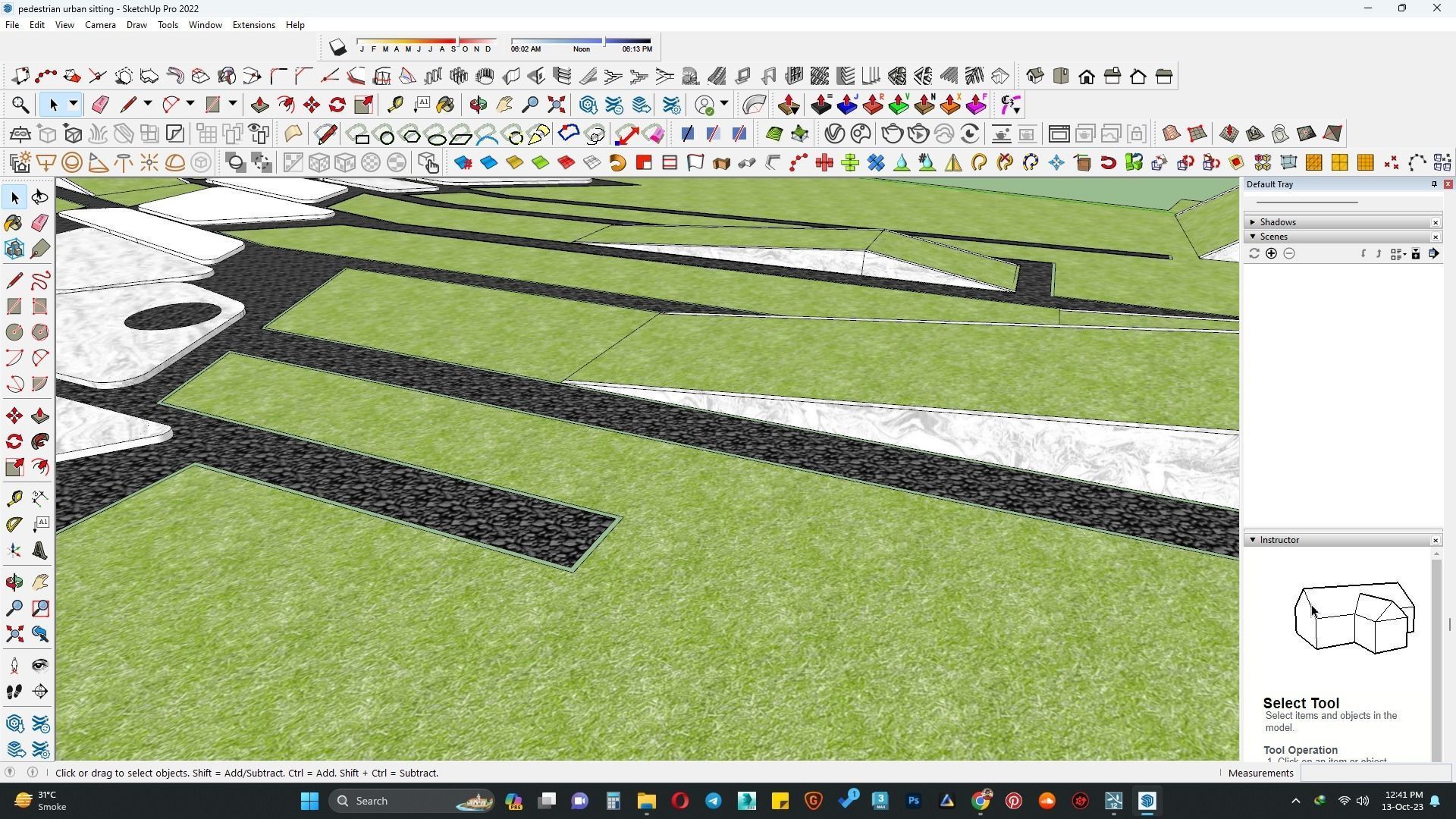 PEDESTRIAN URBAN SITTING 3D model_4