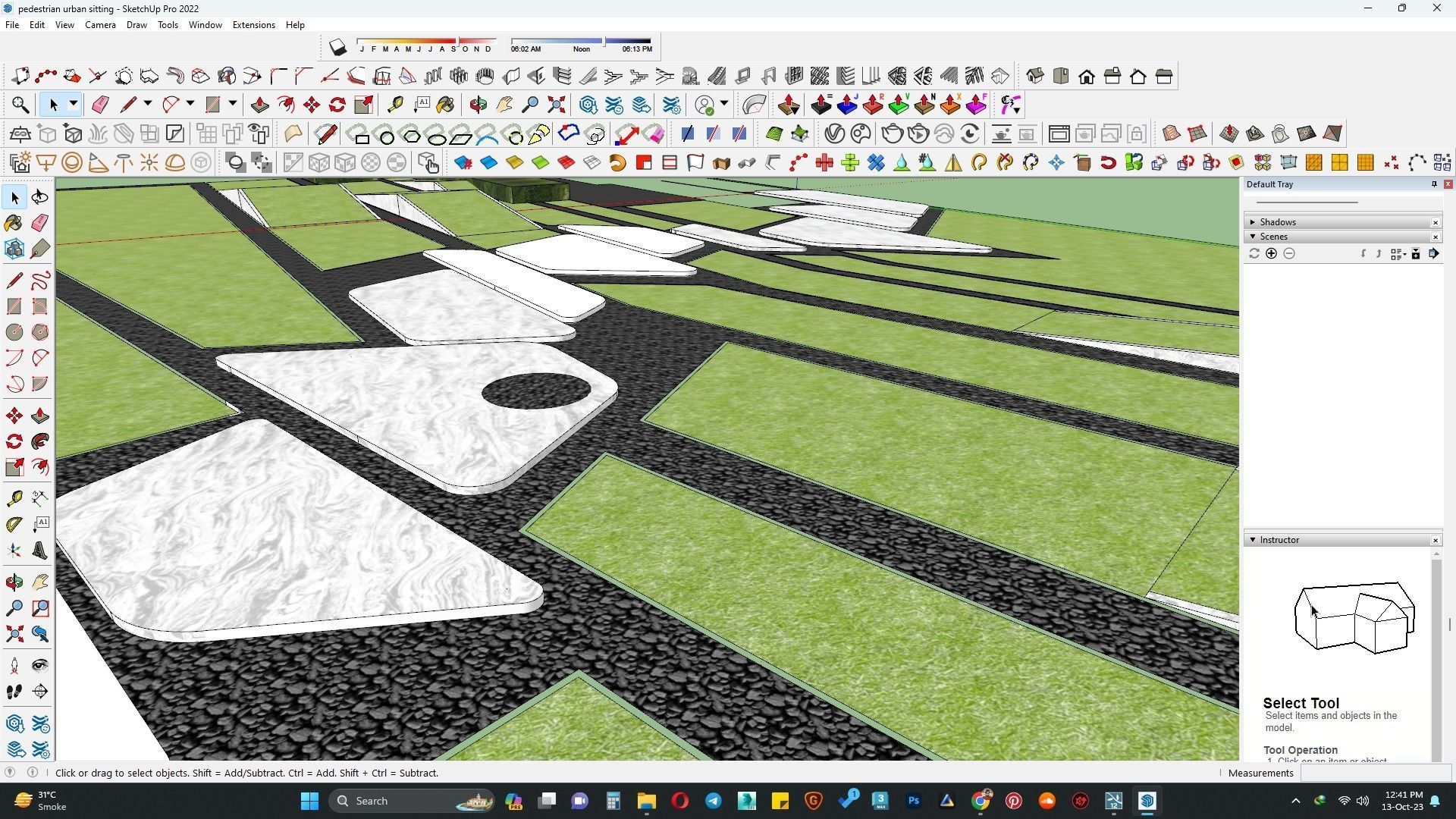 PEDESTRIAN URBAN SITTING 3D model_3