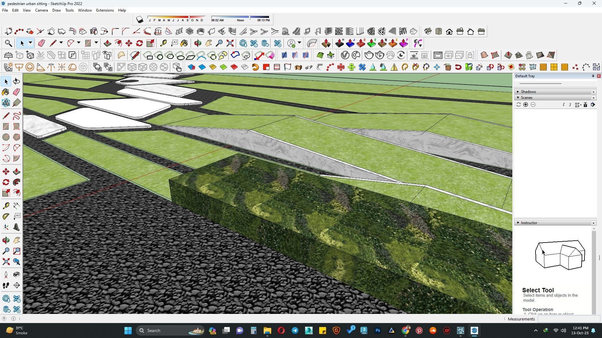 PEDESTRIAN URBAN SITTING 3D model_2