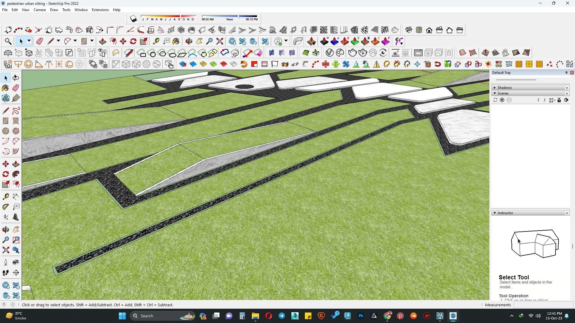 PEDESTRIAN URBAN SITTING 3D model_5