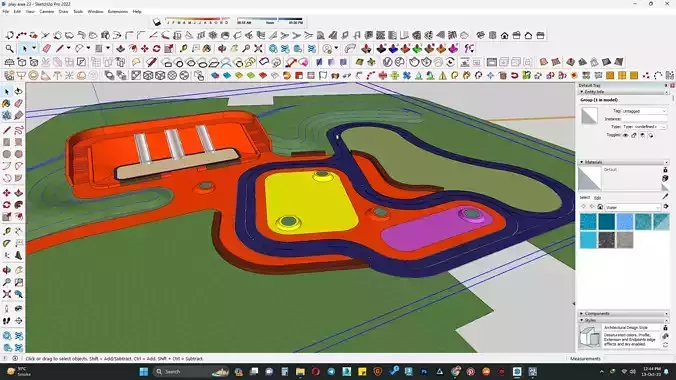 Playground 3D models