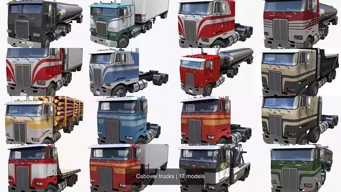 Cabover trucks