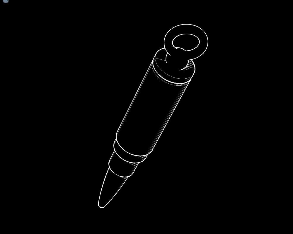 Bullet pendant stash jewelry 3d model for printing STL 3D print model_18