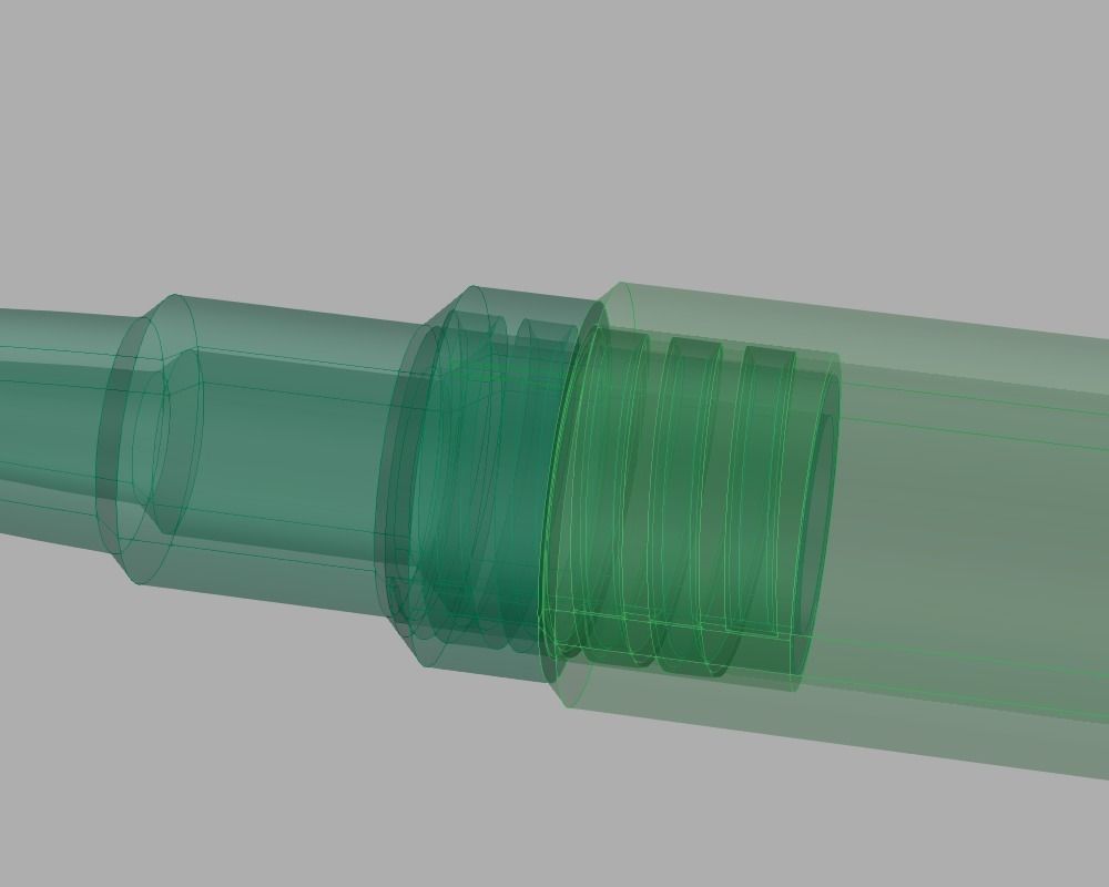 Bullet pendant stash jewelry 3d model for printing STL 3D print model_4