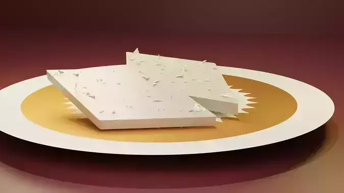 Indian sweet kaju katli cashew sweet