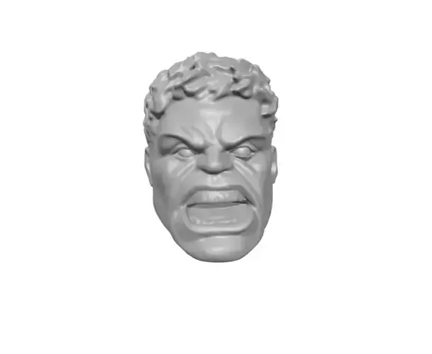 Hulk keychain - head -