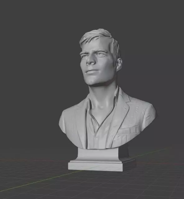Ricky Martin 3D print model_1